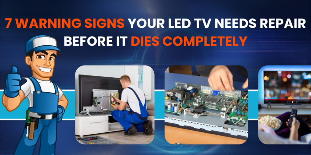 7 Warning Signs Your LED TV Needs Repair Before It Dies Completely