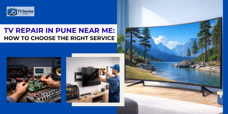 TV Repair in Pune Near Me: How to Choose the Right Service