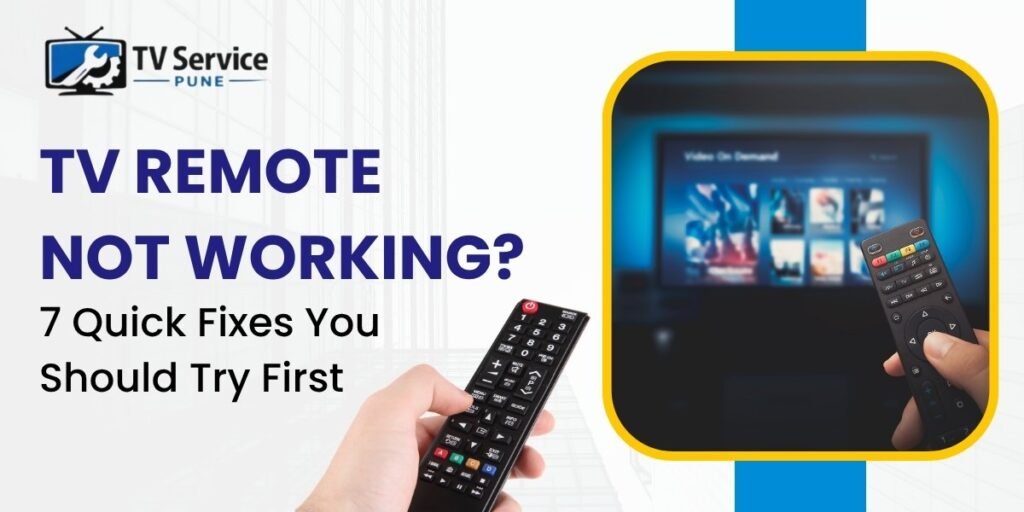 TV Remote Not Working