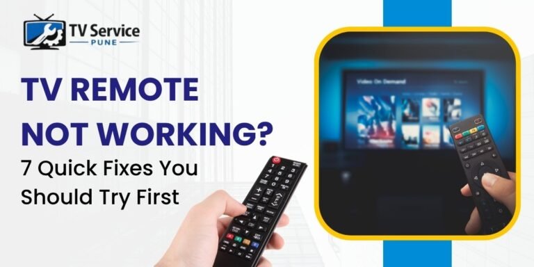 TV Remote Not Working? 7 Quick Fixes You Should Try First